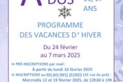 Aventure Ados : programme des vacances d’hiver